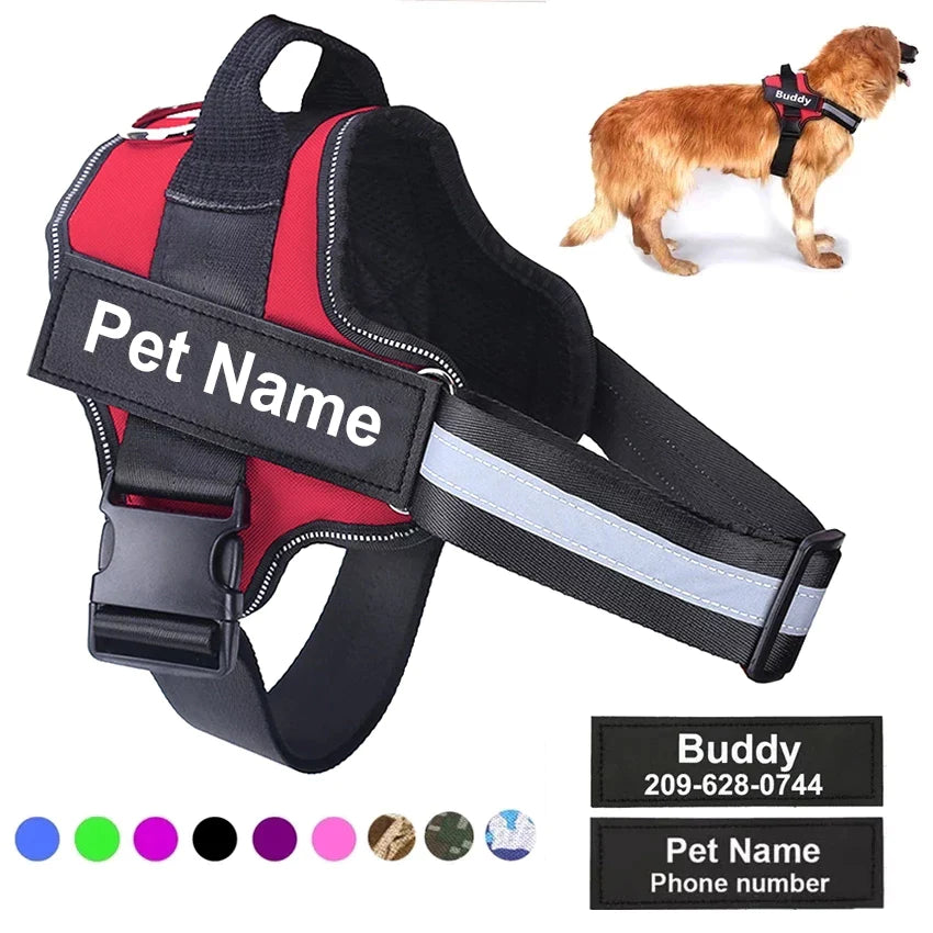 Personalized Breathable Pet Harness