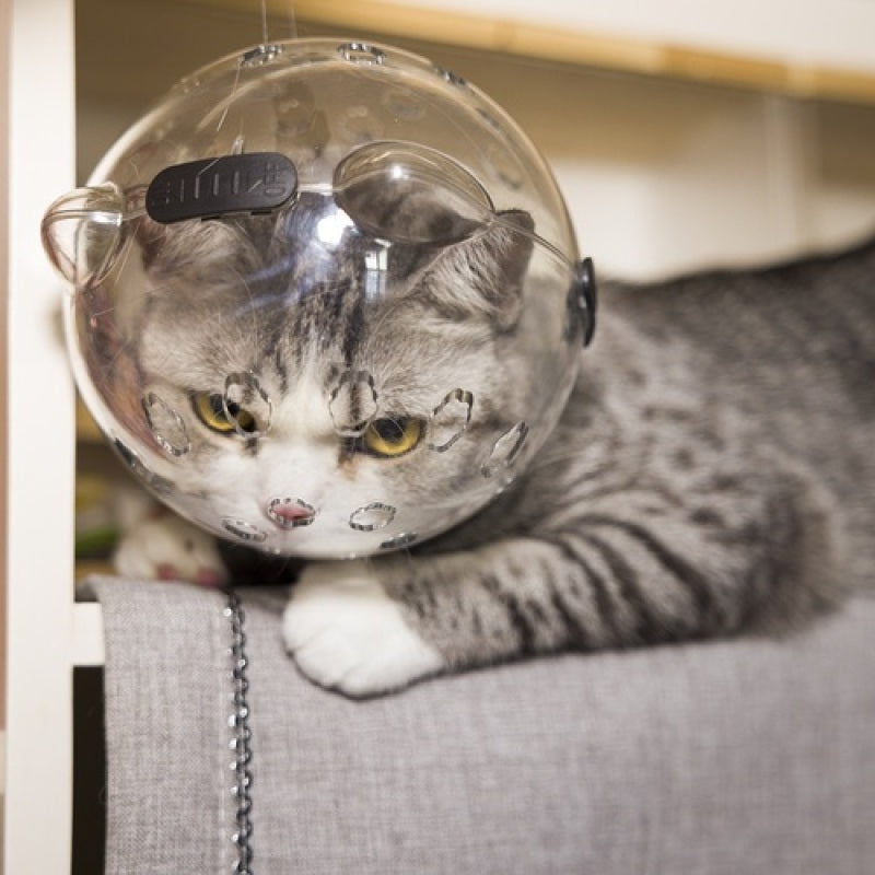 Grooming Cat Anti-bite Muzzle Helmet